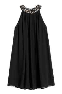 Black Beaded Halterneck Dress – MsSoniaSandhu Blog